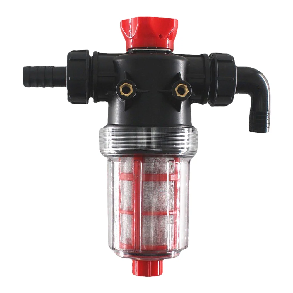 

Double Layer Fine Mesh Inline Strainer for Garden Irrigation Water Pump Filter High Flow Rate Plastic Material