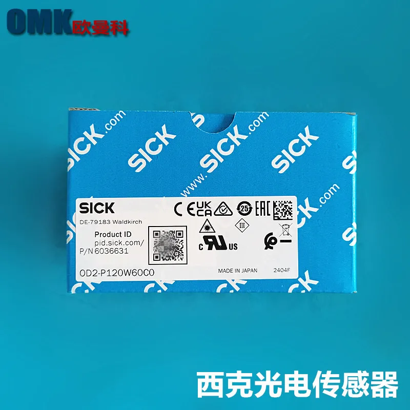 SICK Laser Sensor OD2-P120W60C0 OD2-P120W60C2 Plug Type Photoelectric Switch