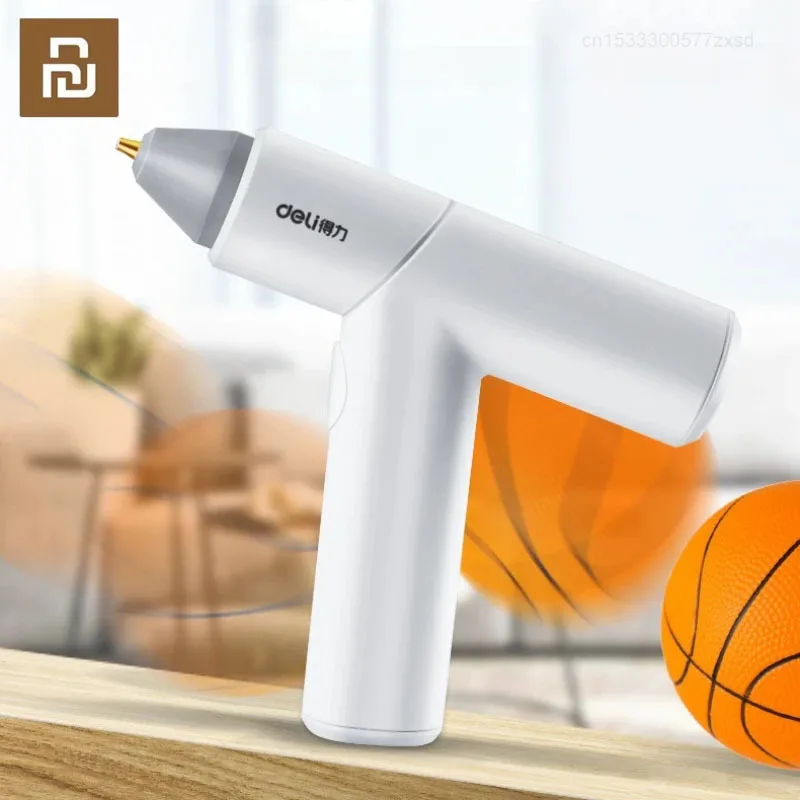 Youpin Wireless Hot Melt Glue Gun Handmade DIY Hot Melt Glue Repair Tools Type-C Rechargeable Rapid Heating Household Portable