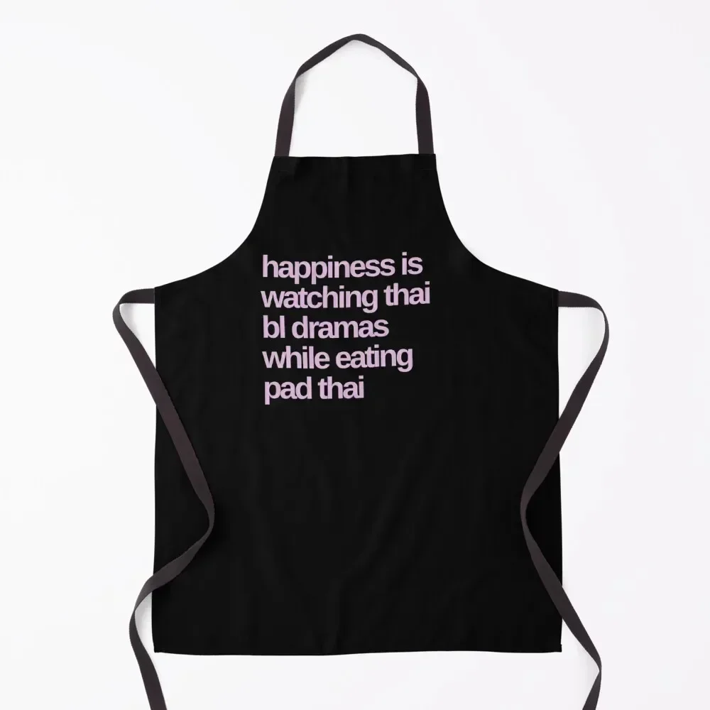 

Thai Bl Dramas Happiness Apron For Home Accessories Kitchen Novel Kitchen Accessories Kitchen Apras For Women manicurist Apron