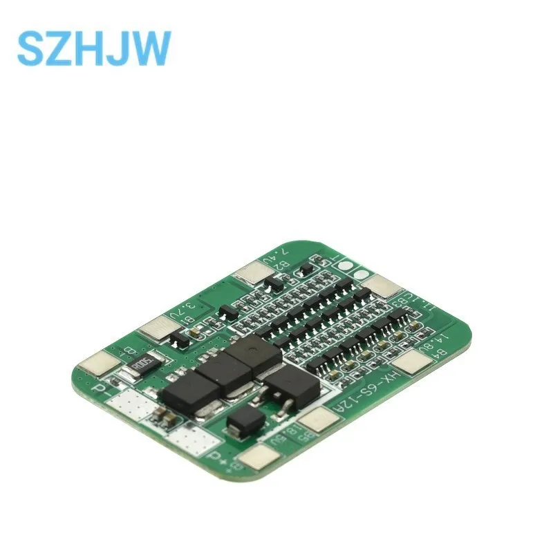 6S 15A 24V PCB BMS Protection Board 22.2V/25.2V 18650/2700 Li-ion Lithium-ion Battery Balance Protection Board 