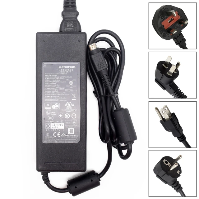 Used Ac Adapter Power Supply 12v 4pin For Synology Nas Diskstation Ds916+  Ds918+ Ds920+ - Ac/dc Adapters - AliExpress