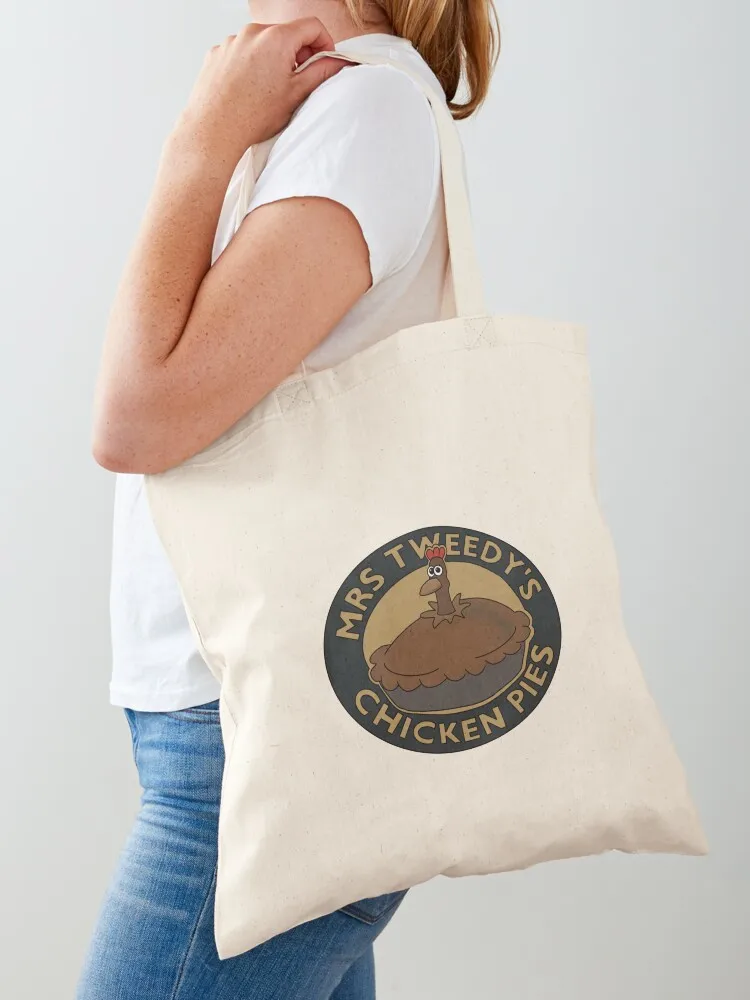 Mrs.Tweedy’s Chicken Pies Tote Bag shopper bag women canvas canvas tote Shopper handbag