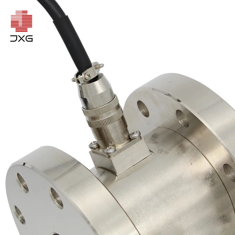 20Nm 200Nm 2000Nm Non-continuous Flange Type Torque Sensor Double Flange Static Torque Transducers With Aviation Plug