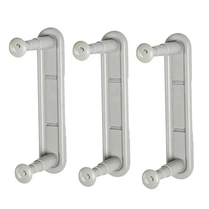 B03C-Telescopic Clothes Rack Receiver Wall-Mounted Clothes Rack Storage Artifact Non-Punching Telescopic Storage Rack