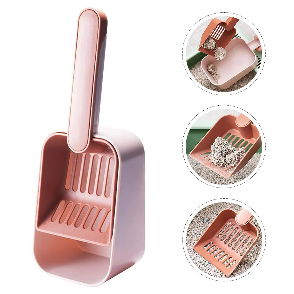 

Cat Litter Scoop Portable Lightweight Durable Cat Scooper Shovel Household Pet Litter Cleaning Tool Easy Storage