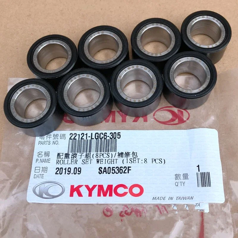 

8 шт., ролики для мотоциклетных скутеров, для оригинальных KYMCO AK550 SAA1AA (CN) CK600T-10 AK 550, бусины сцепления 22121-LGC6-305