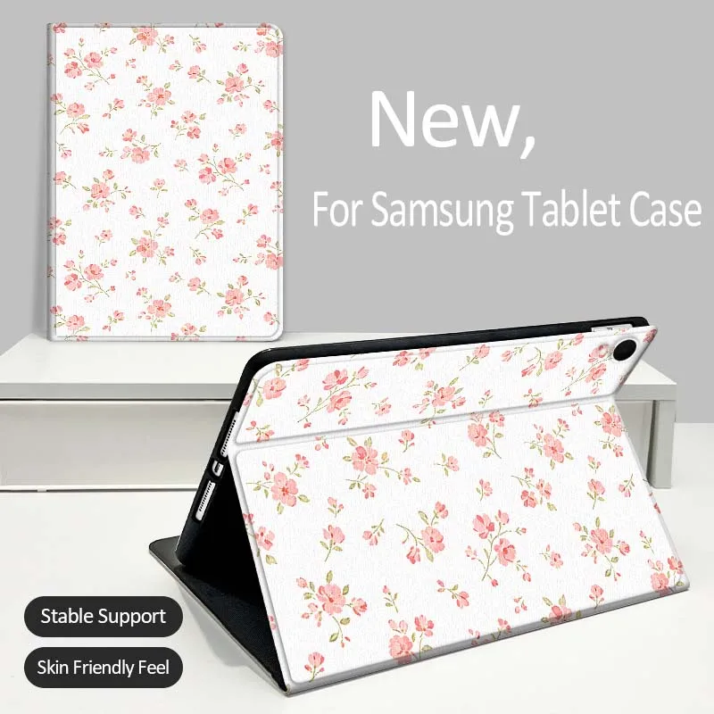 

Broken flower bow cherry For Samsung Galaxy Tab A A7 A8 A9 A11 S6 S11 Lite Plus 10.1 10.4 10.5 Inch 2022 2025 Tablet Case