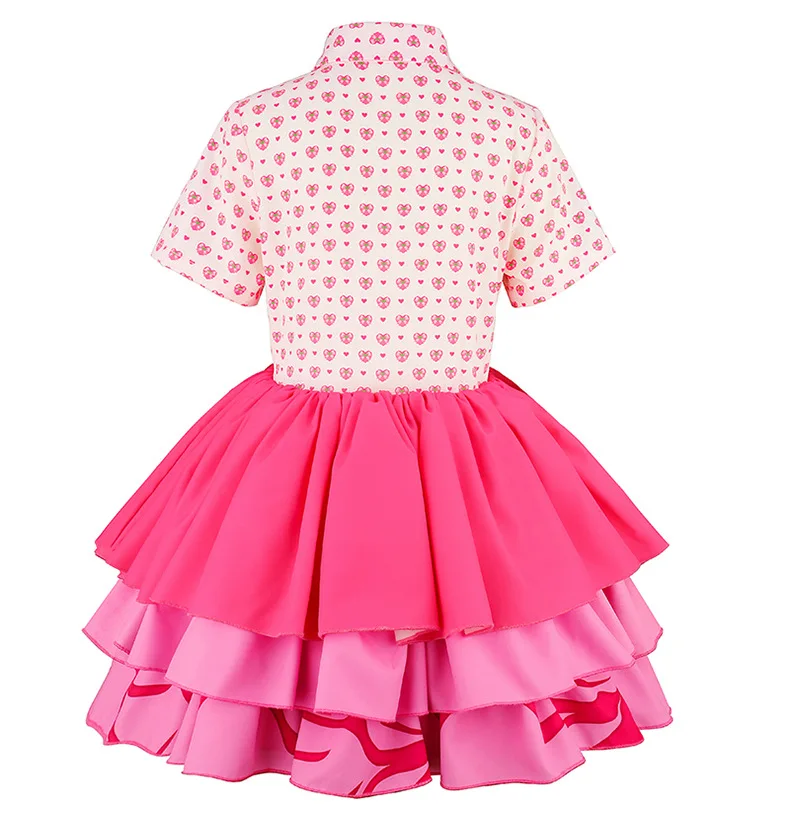 2 3 4 5 6 7 8 9 10 Jahre Film-Cosplay-Mädchenkleid Neue Mode Oberteil + Kleid 2-teiliges Prinzessinnenkleid Geburtstagsgeschenke Kinderkleidung – Detail 6