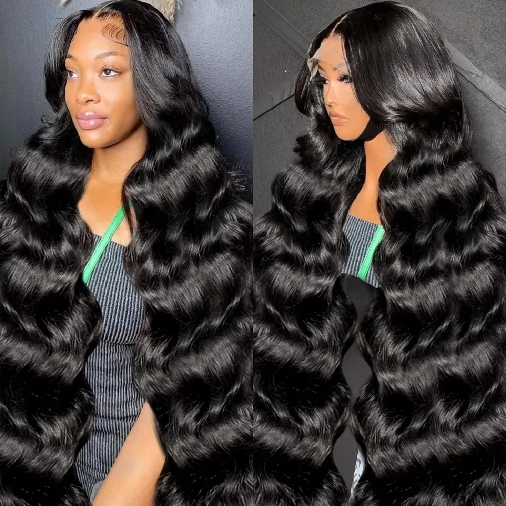 

Body Wave 18-46 Inch Natural Color 100% Human Hair 13x6 HD Lace Front Wig Pre Plucked Remy Hair Lace Frontal Wig For Black Women
