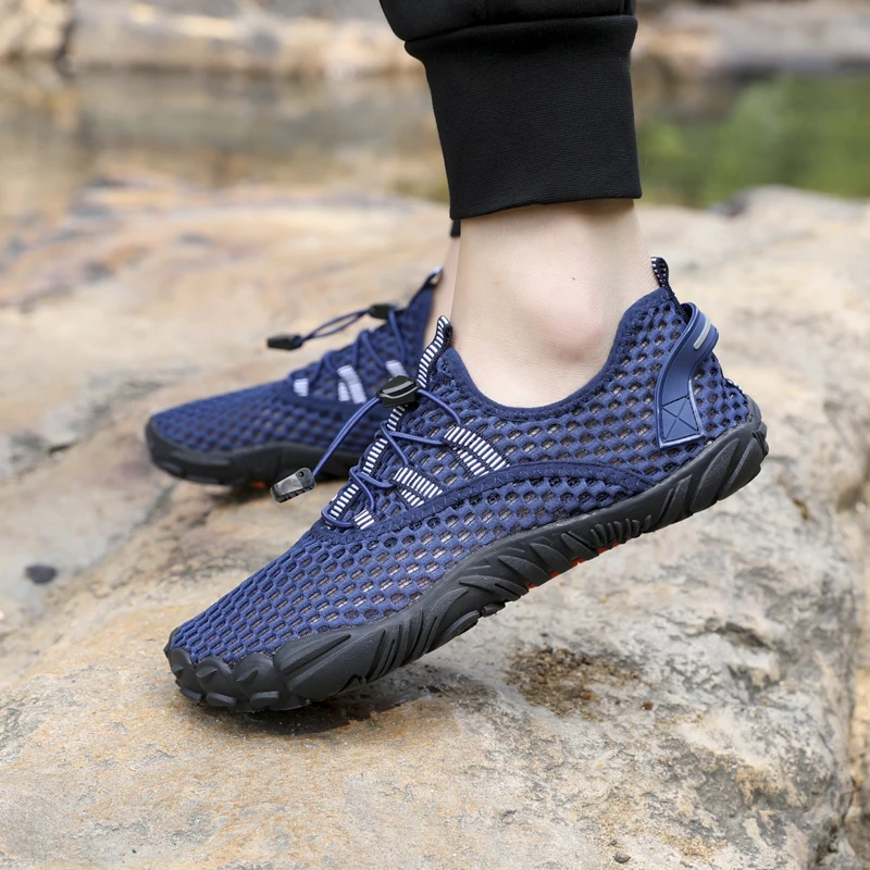2026 New Model Outdoor Hiking and Swimming Amphibious Five-Toe Yoga Fitness Shoes for Couples