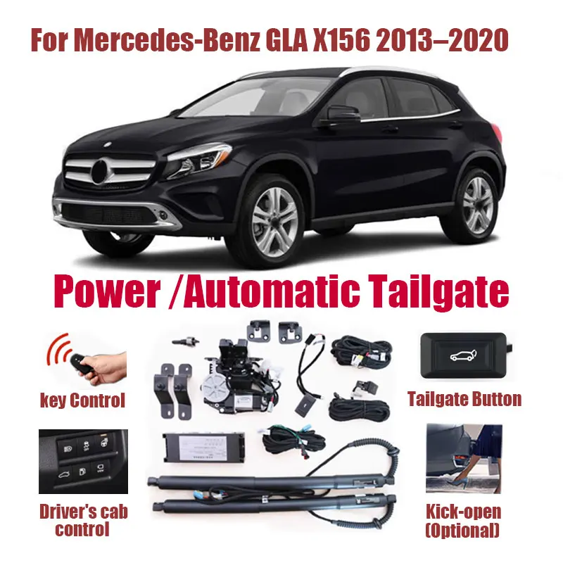 For Mercedes-Benz GLA X156 2013–2020 Car Electric Tailgate Modified Auto Intelligent Power Operated Trunk Automatic Lifting Door