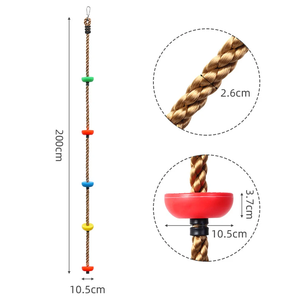 Columpios de cuerda para patio y casa de niños, columpio para parque infantil, juguete para exteriores, patio trasero, escalada, columpio para jardín