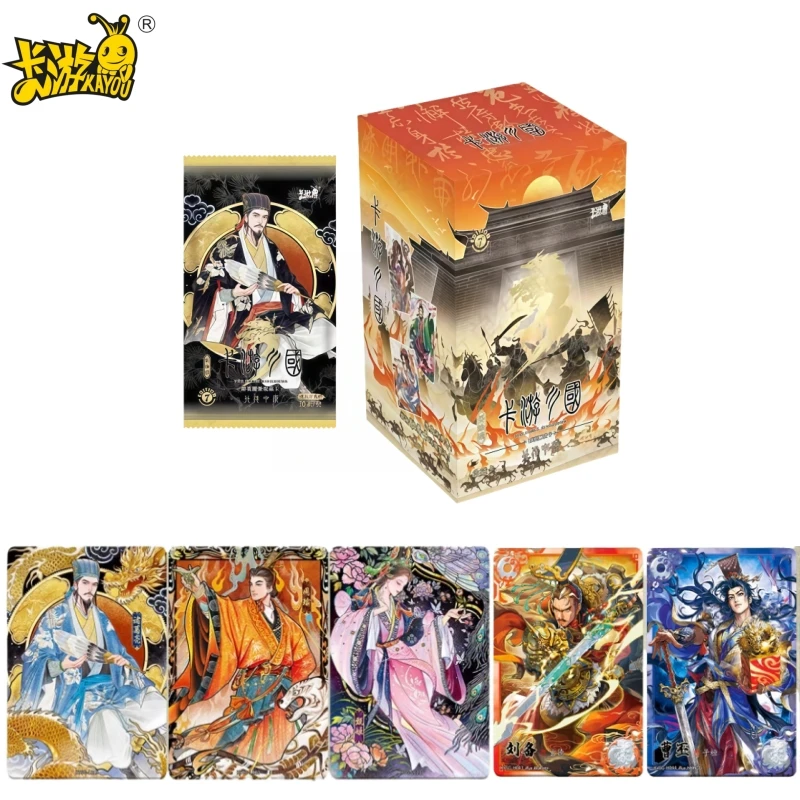 

KAYOU Genuine Three Kingdoms Series Anime Collection Card, Novels, Anime Characters, Peripherals, Holiday Gifts, Toy Cards