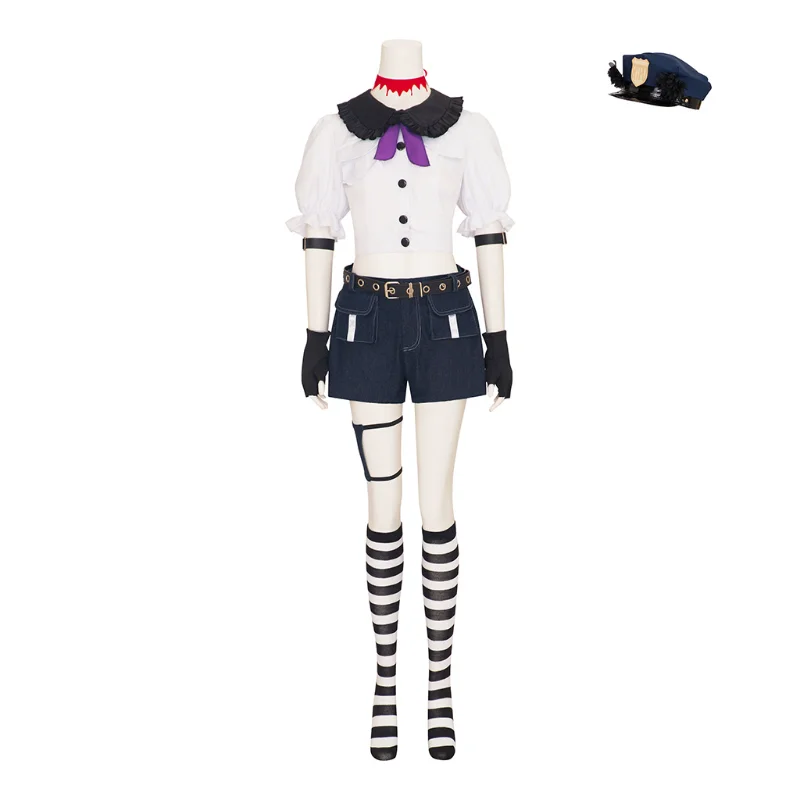 

Stocking Cosplay Costumes Anime Panty & Stocking with Garter Belt Role Play Uniform Halloween Party Dressing For Women