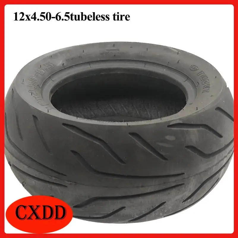

Durable 12x4.50-6.5 Tubeless Tyres Designed for Electric Scooters Mini Bikes and ATV Vehicles