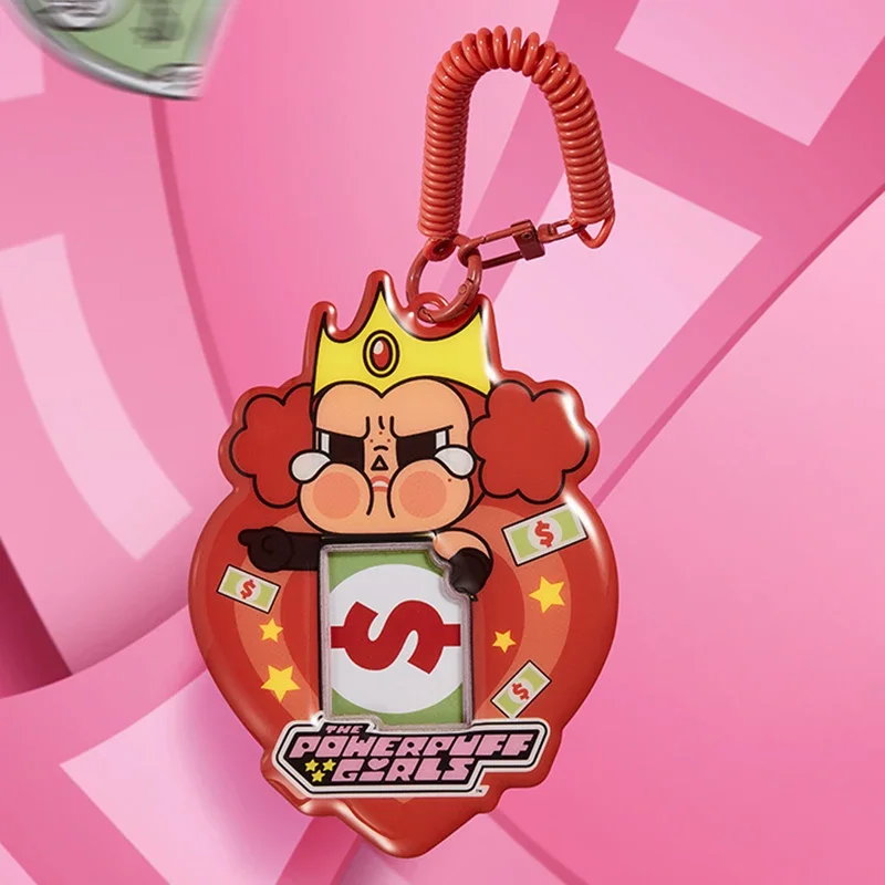 POPMART CRYBABY X De Powerpuff Girls Serie Kaart Mouw Blind Box Mystery Box Guess Bag Speelgoed Pop Anime Figuur Desktop Ornamenten