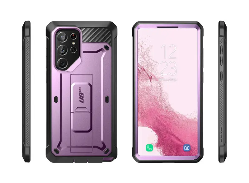 SUPCASE For Samsung Galaxy S22 Ultra Case (2022) 6.8 inch UB Pro Full-Body Holster Cover WITHOUT Built-in Screen Protector