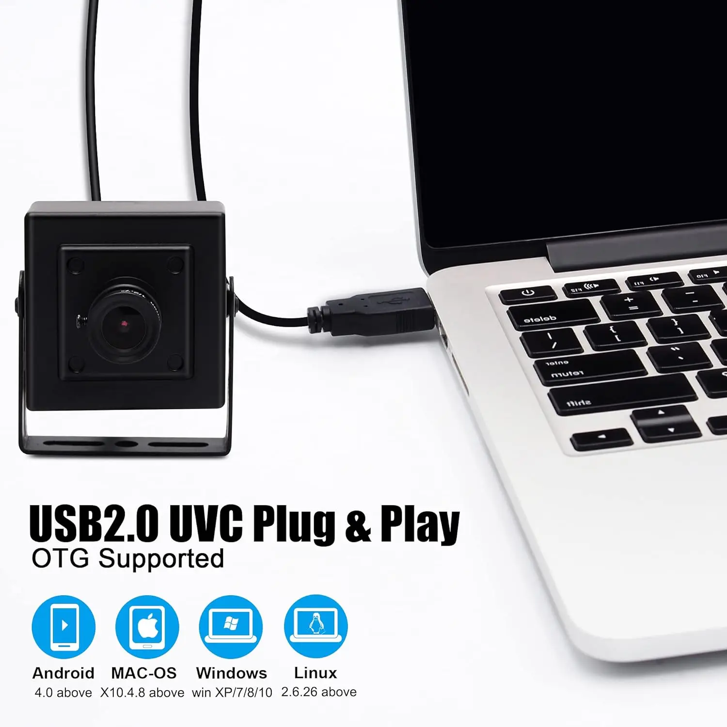 SVPRO USB Webcam 1080P HD Camera 100fps High Speed Video Camera Small External Camera USB2.0 Webcam Wall Mount and Surface Mount
