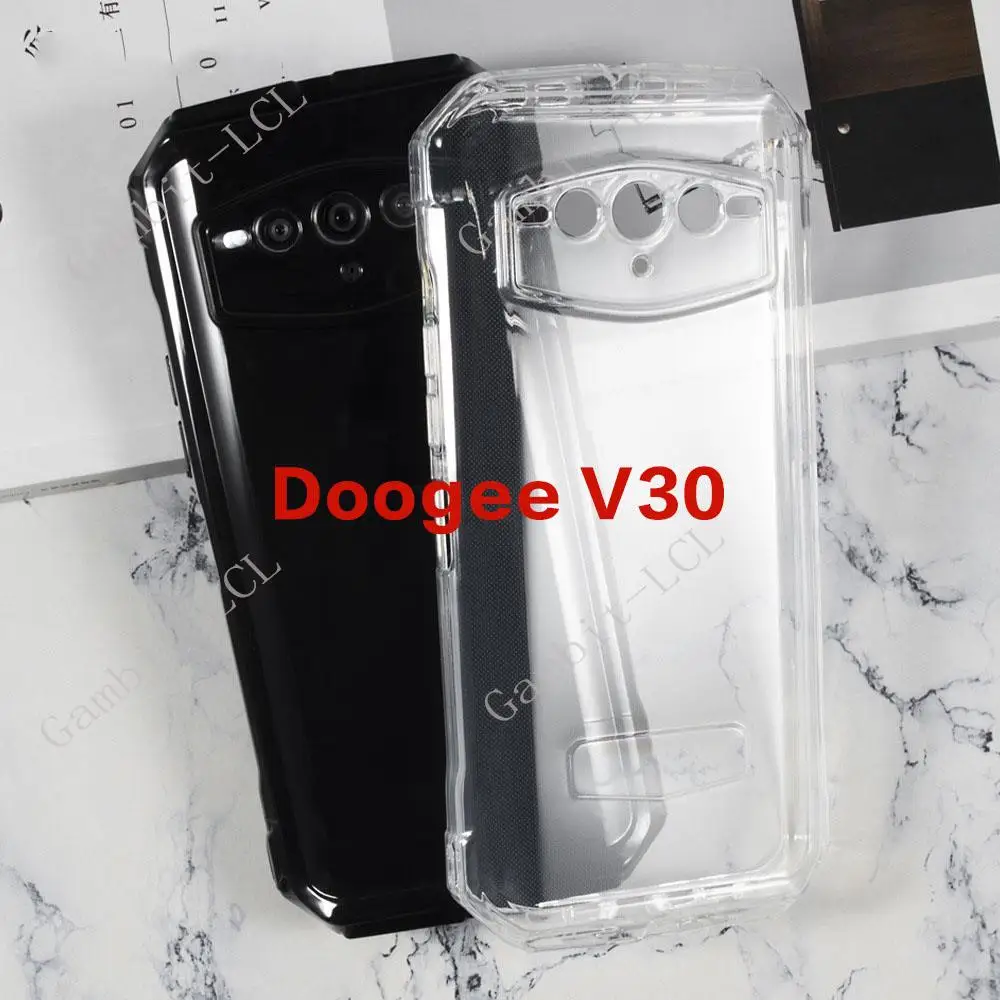 Anti-Falling Case For Doogee V Max S100 S51 S61 Pro S89 S96 GT S98 S99 V30 5G V10 V11 Soft Silicone TPU Shockproof Cover Shell