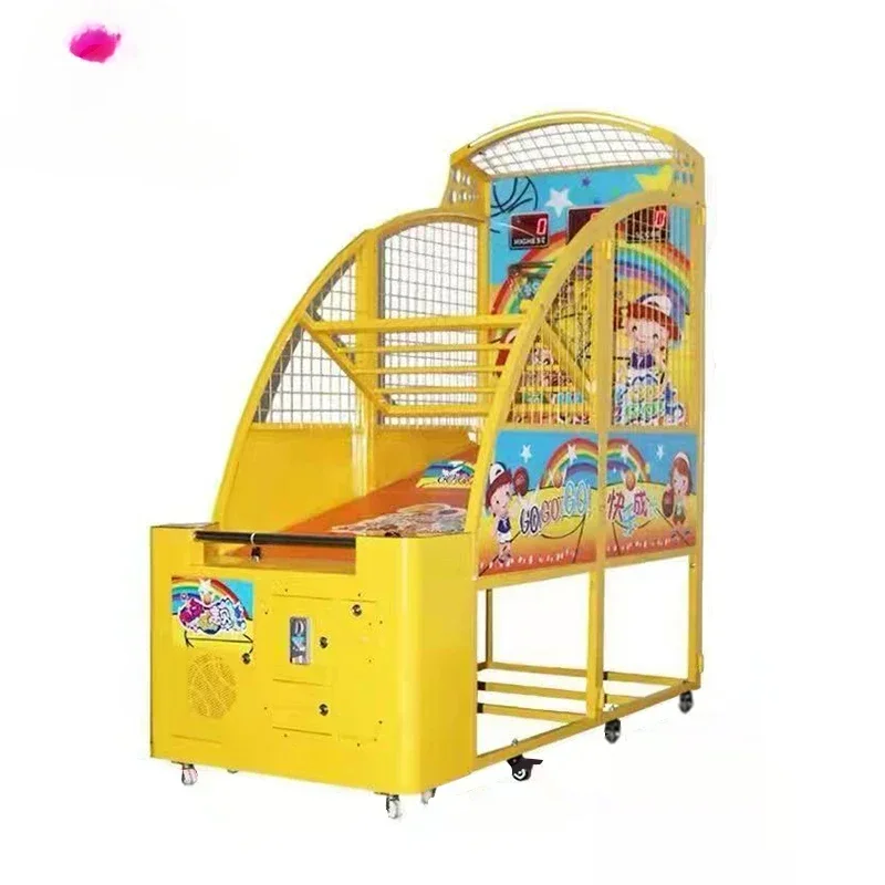 

compact design hot sale Indoor Simulator Children Coin Operated Adults Basketball Mini Arcade Game for amusement park