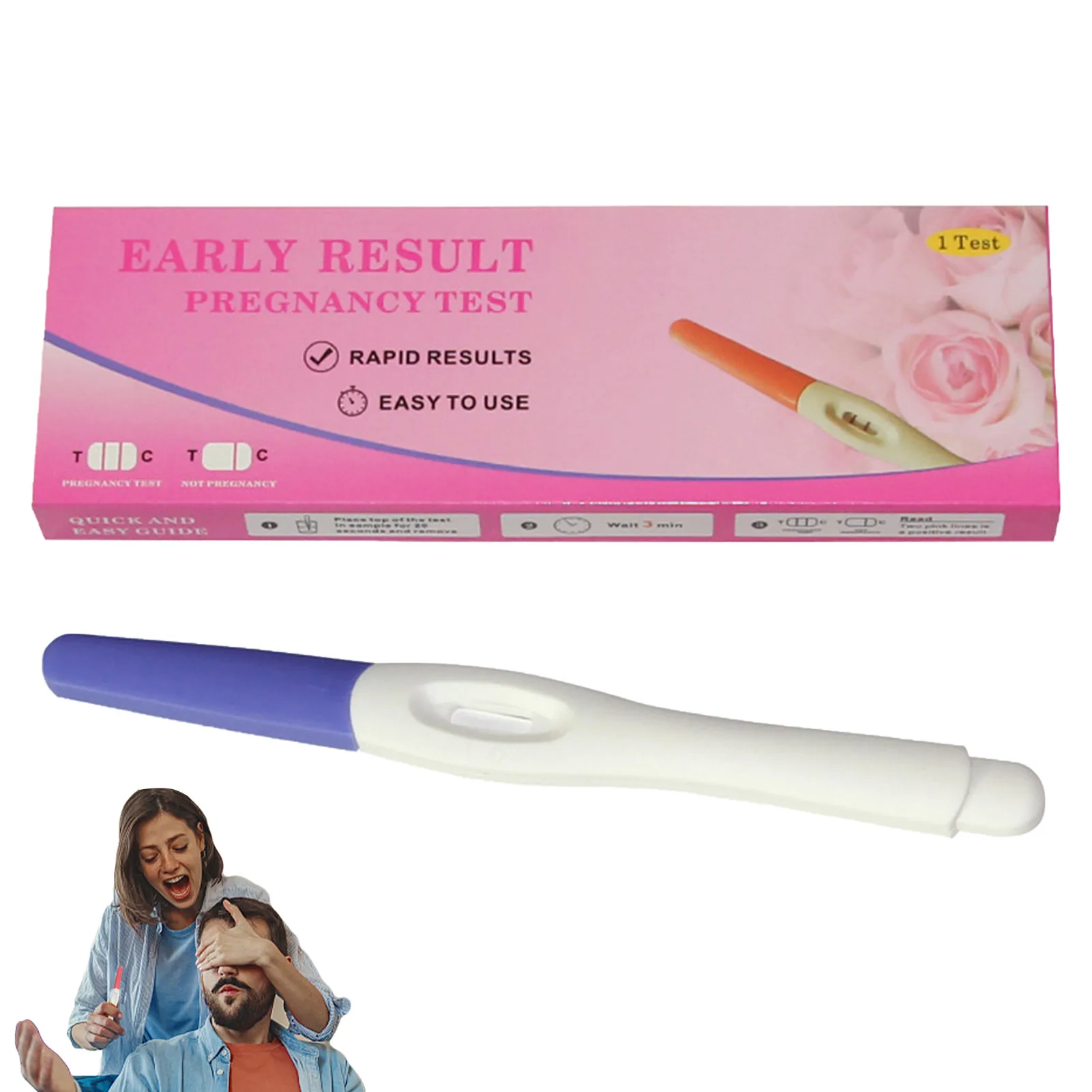 Fake Pregnancy Test False Positive Pregnancy Pregnancy Test Prank Positive Pregnancy Test For Joke Prank Gag  Random Color