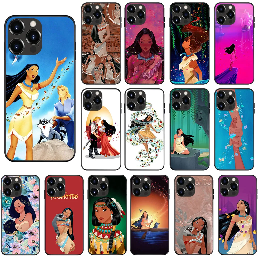 TV-20 Princess Pocahontas Soft Case For Samsung Note J5 J6 J7 J8 8 9 10 20 S21 J2 J4 Core Ultra Prime Plus Lite Pro