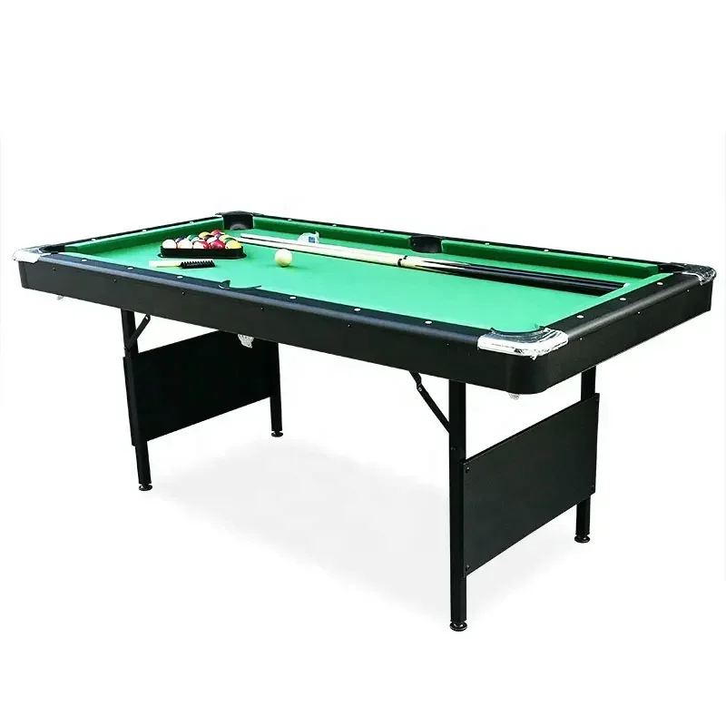 

High Quality 6 Foot Stacked Leg Pool Table