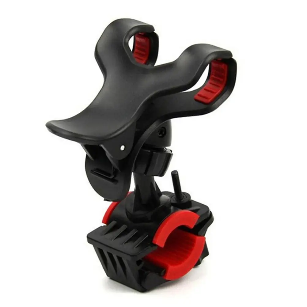 

Universal Bike Phone Holder Motorcycle Mobile Navigation Bracket 360 Degree Support Fits Most Phones Handlebar Clamp Secure