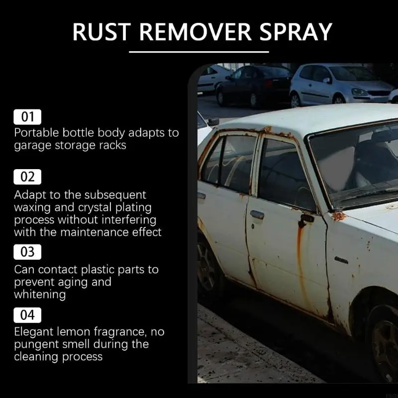  30ml Universal Car Rust Remover Fast Acting Penetrating Oil Corrosion Release Agent for Rusted Bolts Easy to Use