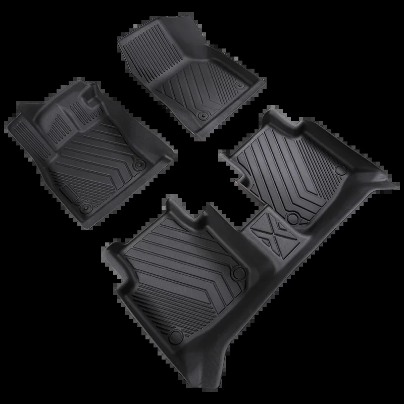 High Quality Customizable 3D TPE Anti-Slip Car Floor Mats Perfect Fit For RAV4 Accord LHD Interior Accessories