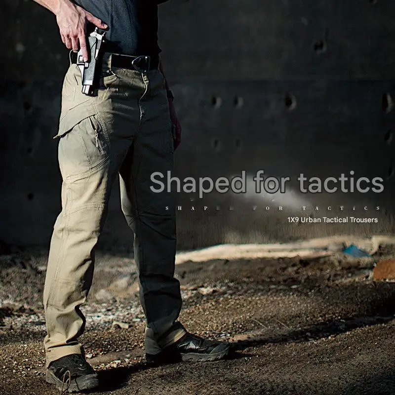 

Тактические брюки Archon IX9, мужские свободные брюки IX7, уличный комбинезон с несколькими карманами, эластичный хлопок из чистого хлопка