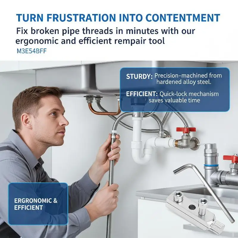 Faucet Broken Thread Extractor Easy to Carry 1/2