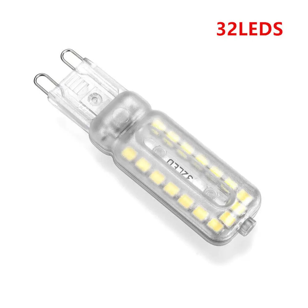 Ściemnialna żarówka LED G9 5W 7W 22/32Leds 2835SMD reflektor kryształowy żyrandol zastępuje 20W 30W lampa halogenowy AC220V