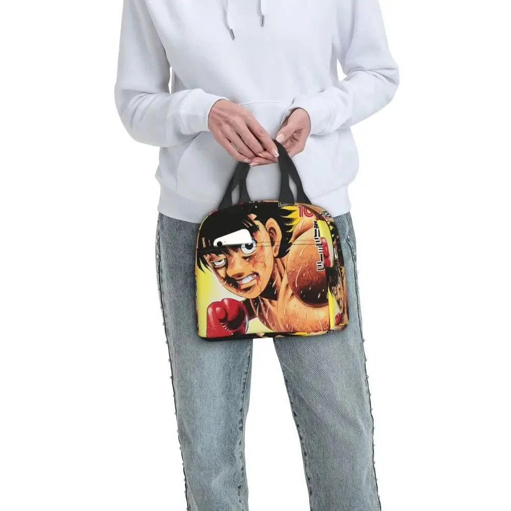 

Hajime No Ippo Kamogawa Boxing Gym KBG Сумки для обеда Персонализированные подарки Сумки «сделай сам» Большая сумка обратно в школьную сумку