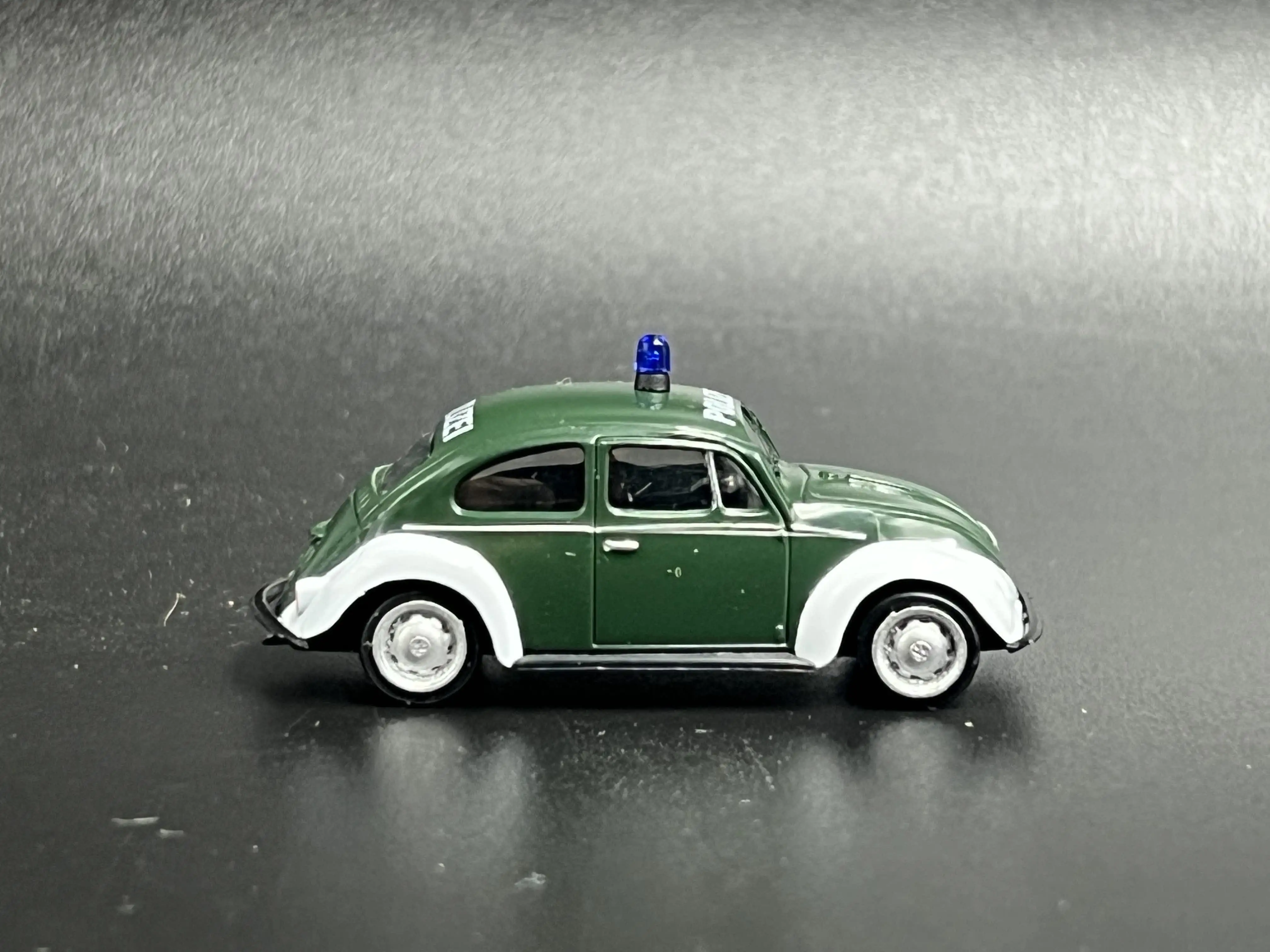 Herpa 1:87 Scale VW Beetle Kaefer Police Car Plastic Car Model