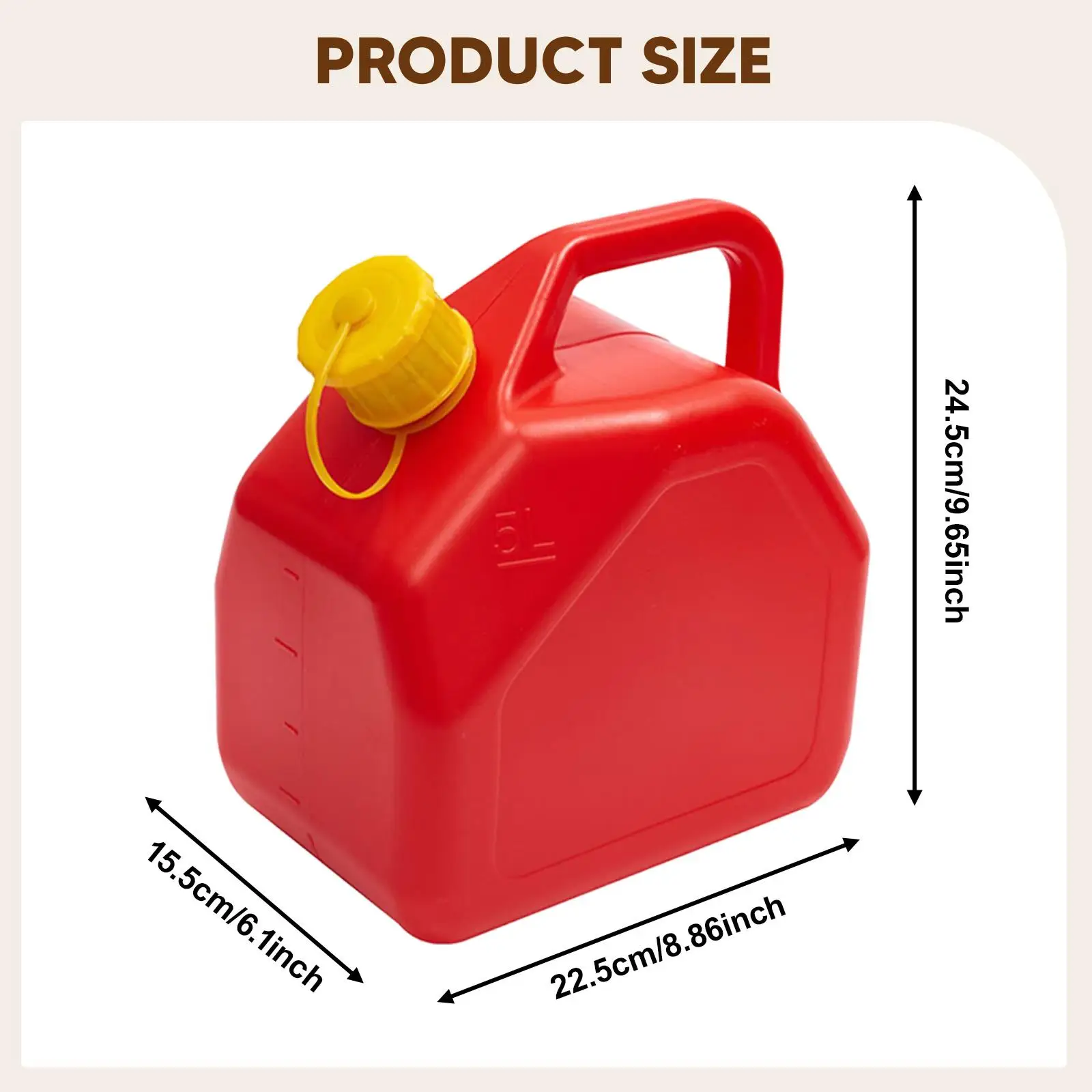 Tanque automático de armazenamento de gasolina para motocicleta de ultrapassagem de emergência