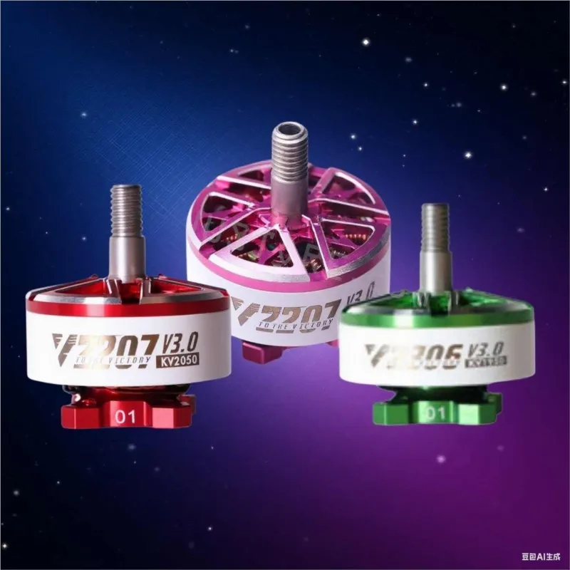 

1750KV/1950KV (5-6S) 2550KV (4S) Т-мотор Velox V2207/V2306 V3 Бесщеточный двигатель для FPV Racing Drone Quadcopter Модель фристайла