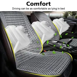 Summer Car Seat Covers Front Universal CoolCar Seat Cushion Mat Ice Silk Auto Seat Cover Protector Backseat Cover For Car