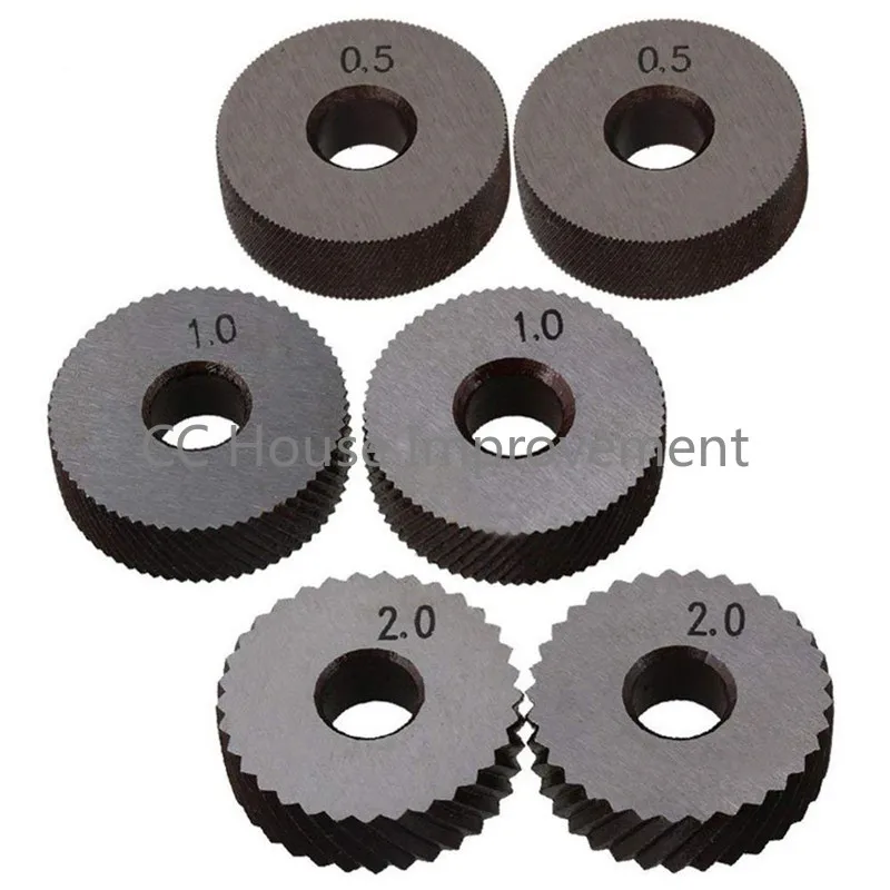 Ferramenta Knurling Positivo e Negativo Roda Diagonal mm Pitch Pcs