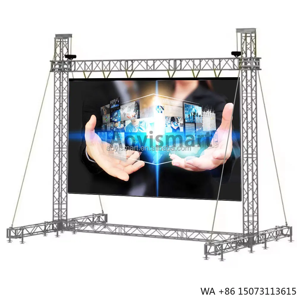 

Светодиодный видеоэкран P4 высокой четкости с частотой обновления 3840 Гц и ультрачётким изображением