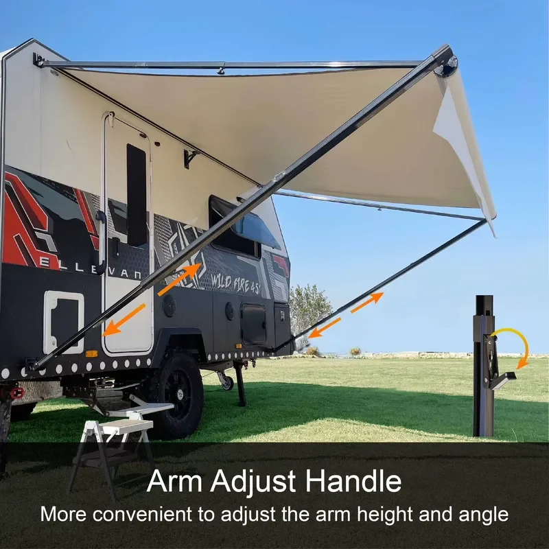 Awnlux W5600 Camper Travel Trailer Camping 5th Wheels Manual RV Sun Shade Motorhome Awning for Awnlux W5600