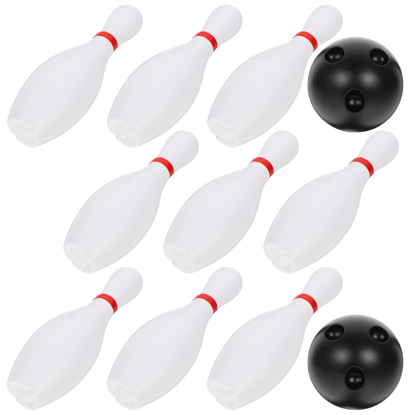 Ensemble de bowling en plastique IkPlastic pour enfants, boules de bowling, jouets de sports d'intérieur et d'extérieur, 1 ensemble