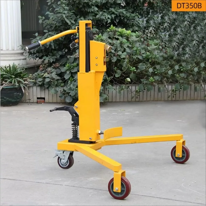Drum Handler Eagle Jaw Auto Grip Steel Plastic Dual Use Transporter Handling Transportation Equipment Cart