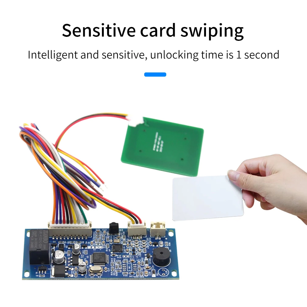 H4004 RFID Embedded Door Access Control System with Dual-Sided Card Reader Support Master Card