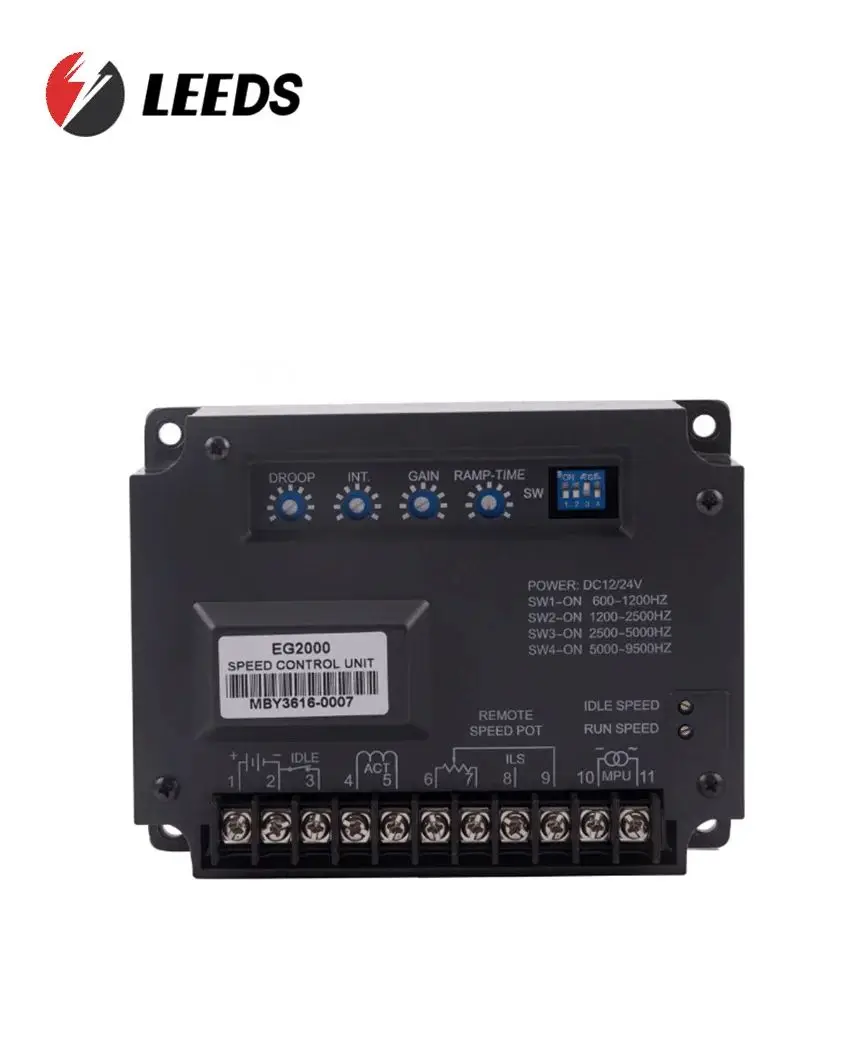 DC Electronic Governor for EG2000 Diesel Generator Set, Electric Board Speed Controller, Applicable to Brushless Motor Generato