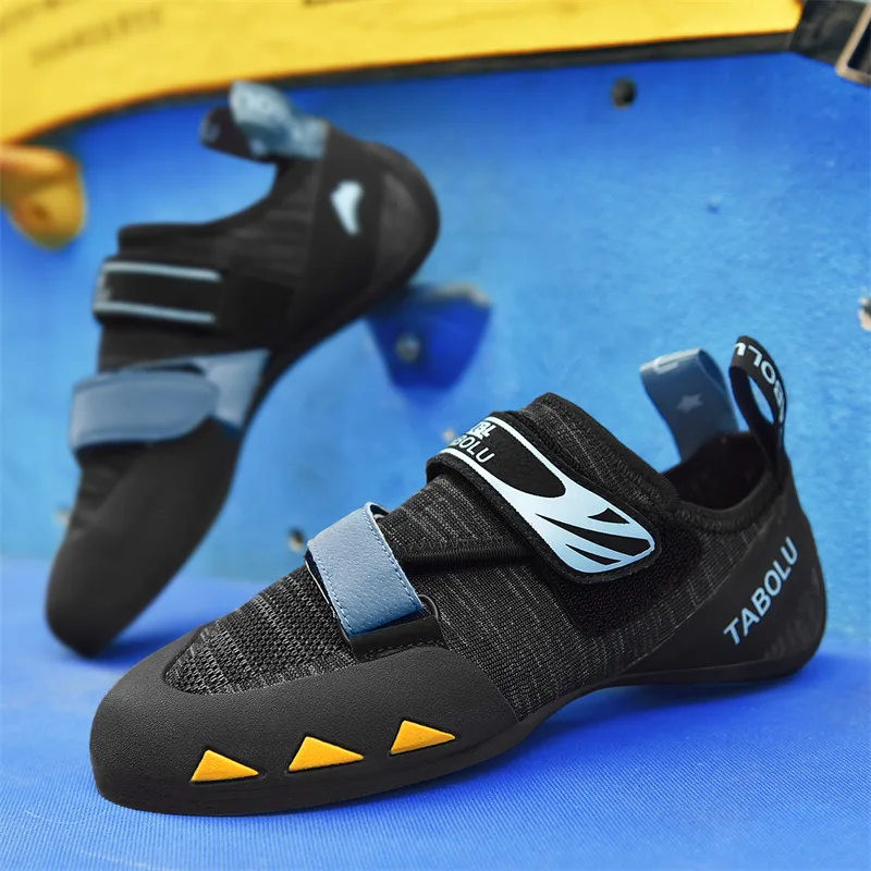 Professional Men Rock-Climbing Shoes Comfortable Entry-level Indoor Climbing Sneakers Breathable Rock-Climbing Training Shoes