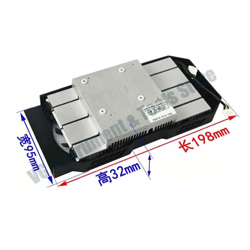Graphics Card Cooler 43×43mm Mount Hole, Fit ASUS R7 360-OC Ice Knight & Compatible with RX560 Video Card