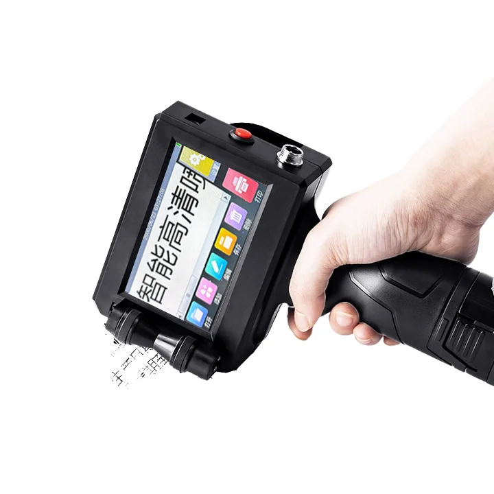 Arfa Handheld Intelligent 600dpi Fast Dry Ink-Jet Label Printer CIJ New Portable Semi-Automatic With Touch Screen
