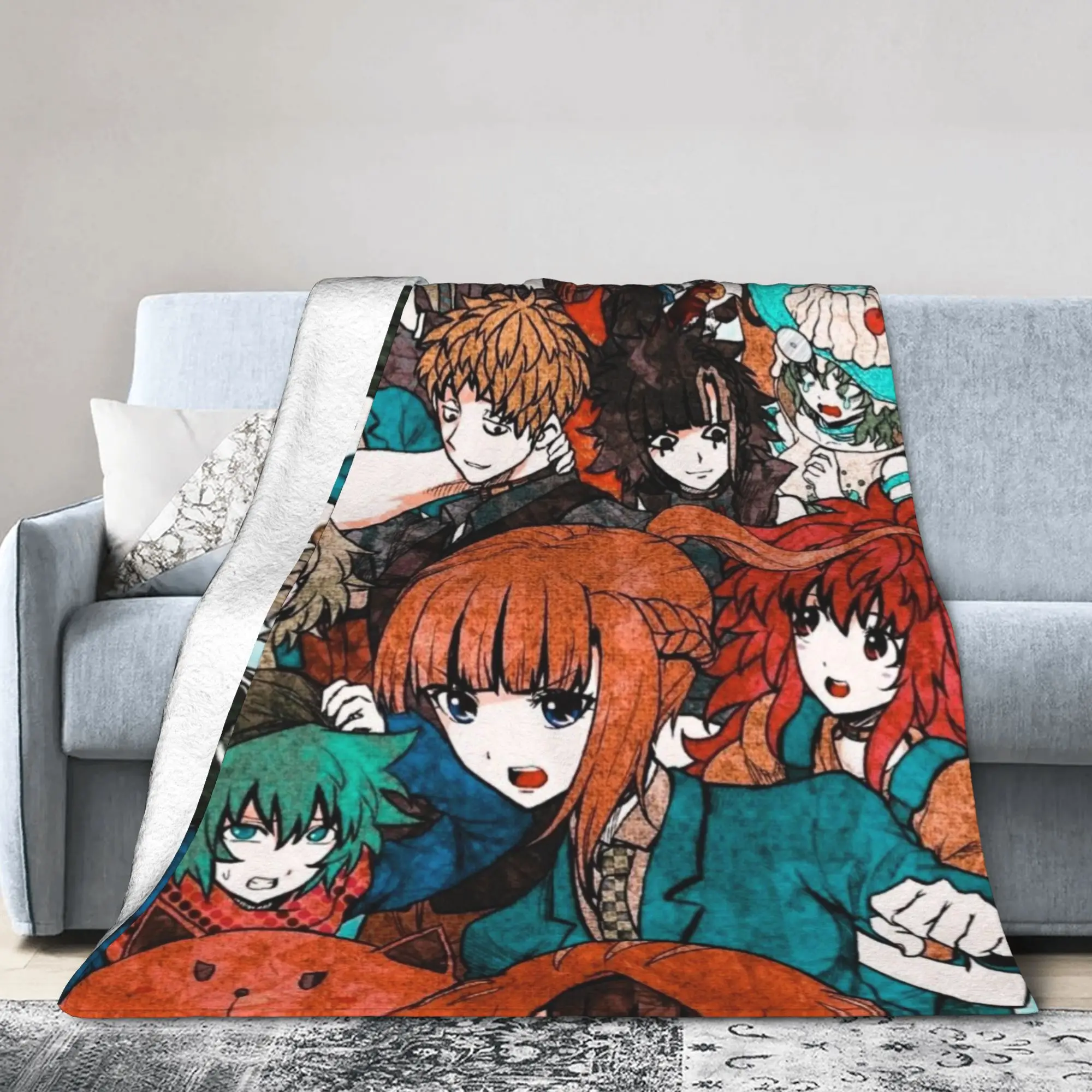 

Одеяло Your Turn to Die Death Game Merch, супер мягкие бархатные одеяла, уютное плюшевое тонкое одеяло